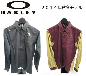 【OAKLEY】オークリー ゴルフ ウェア スカルSKULL CROWN HYBRID L/S SHIRTカラー：JET BLACK(01K)カラー：WHITE(100)カラー：GRAPHITE(00N)カラー：AUBERGINE(82R)401689JP