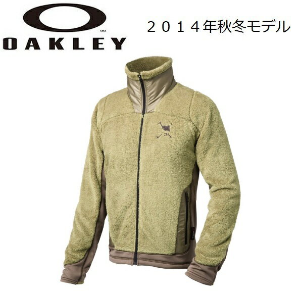 【OAKLEY】オークリー ゴルフ ウェア スカル アウターSKULL FLEXIBLE FLEECE JACKETカラー：JET BLACK(01K)カラー：DARK HEATHER GRAY(20Q)カラー：ARMY KHAKI(30Q)411925JP