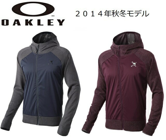 オークリー ゴルフ ウェア スカル アウター【OAKLEY】SKULL TITANIUM SWEATER HOODYカラー：JET BLACK(01K)カラー：SHADOW(20G)カラー：AUBERGINE(82R)433201JP