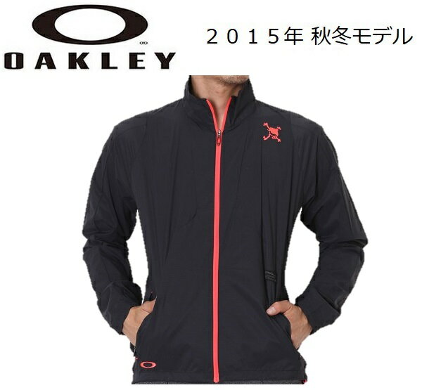 オークリー ゴルフ ウェア スカル ジャケット【OAKLEY】SKULL PACKABLE WIND JACKETカラー：JET BLACK(01K)カラー：LIGHT GRAY(202)カラー：RHONE(40Z)カラー：SULPHUR(762)412085JP