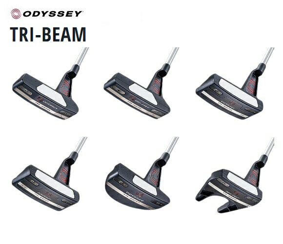 オデッセイ ゴルフ クラブ パターTRI-BEAM SERIESオデッセイ トライ ビームSHAFT：STROKE LAB 70C REDヘッド:#1ヘッド:#2ヘッド:DOUBLE WIDEヘッド:DOUBLE WIDE CSヘッド:6Mヘッド:#7付属品:専用ヘッドカバー