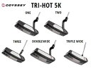 オデッセイ ゴルフ クラブ パター【ODYSSEY】TRI-HOT 5K SERIESトライホットSHAFT：STROKE LAB★ONE★TWO★THREE★DOUBLE WIDE★TRIPLE WIDE長さ:33インチ 34インチ付属品:専用ヘッドカバー送料無料