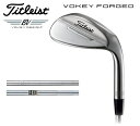 タイトリスト ゴルフ メンズ クラブ フォージド ウェッジVOKEY DESIGN FORGED WEDGE(23')ヘッド仕上げ：ツアークロームロフト:46°,48°,50°,52°,54°,56°58°,60°SHAFT：Dynamic Gold SHAFT：BV105