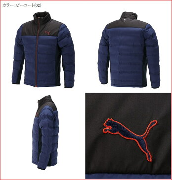 プーマ ゴルフ メンズ ウェア 中綿 ジャケット【PUMA】ゴルフ パフォーマンス 中綿ジャケットカラー:ブラック(01)カラー:ピーコート(02)カラー:バルバドスチェリー(03)カラー:ライムパンチ(04)923441