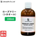 アロマオイル ローズマリー シネオール 精油 エッセンシャルオイル 天然100 (100ml)