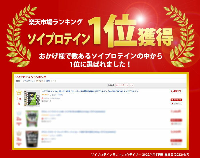 ソイプロテイン 1kgずつ選べるフレーバー 3kg 選べる17種類 フレーバー 大豆プロテイン 国内製造 (MADPROTEIN) マッドプロテイン