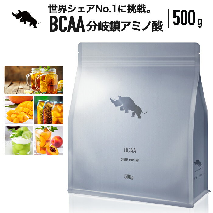 SAIJIRUSHI BCAA 500g アミノ酸 国内製造 バリン ロイシン イソロイシン 日本製 粉末 パウダー 粉 筋トレ サプリ サプリメント 美味しい