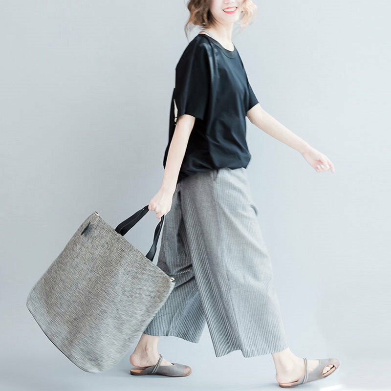ガウチョパンツ ワイドパンツ レディース パンツ ストライプ ロング 夏 スカーチョ...