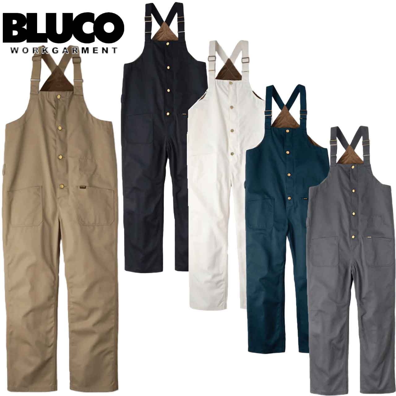 BLUCO ブルコ OVERALL オーバーオール 141-43-150