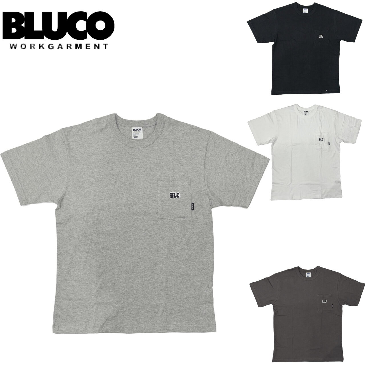 樂天商城 - BLUCO ブルコ ドライコットン ポケットTシャツ -BLC- 161-22-022