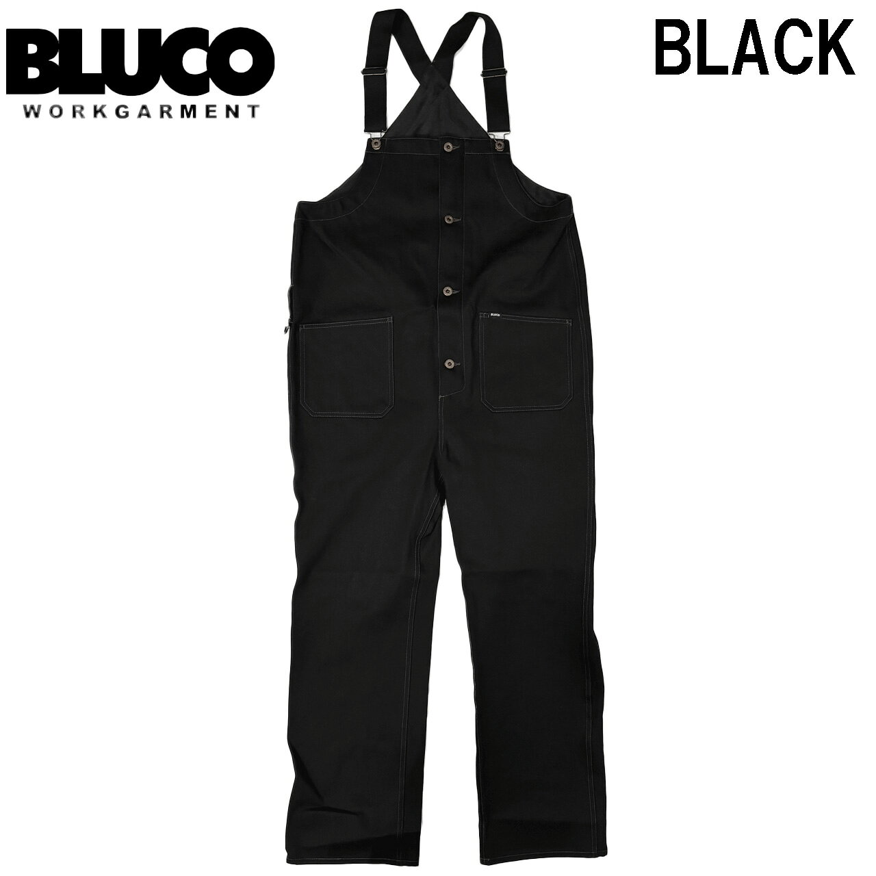 BLUCO ブルコ ジャパンデニム オーバーオール / リジッド 161-43-008