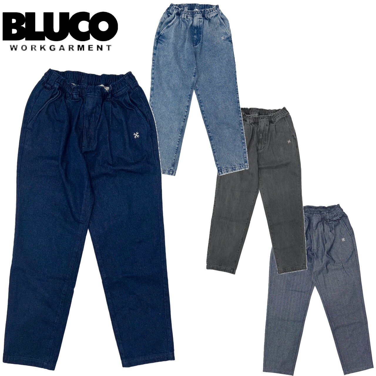 BLUCO ֥륳 12oz DENIM EASY WORK PANTS ǥ˥  ѥ 151-41-029