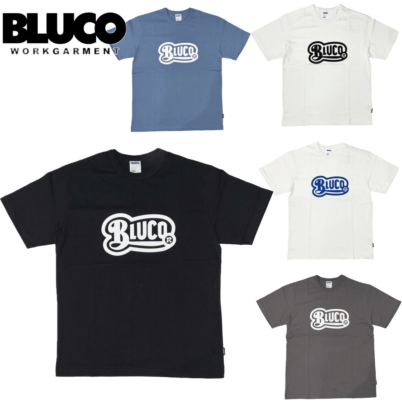 Rakuten - BLUCO ブルコ PRINT TEE -Old- プリント Tシャツ 153-22-011