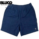 BLUCO ブルコ CHEF SHORTS -Denim- シェフショーツ -デニム- 1020 NAVY ネイビー(4)