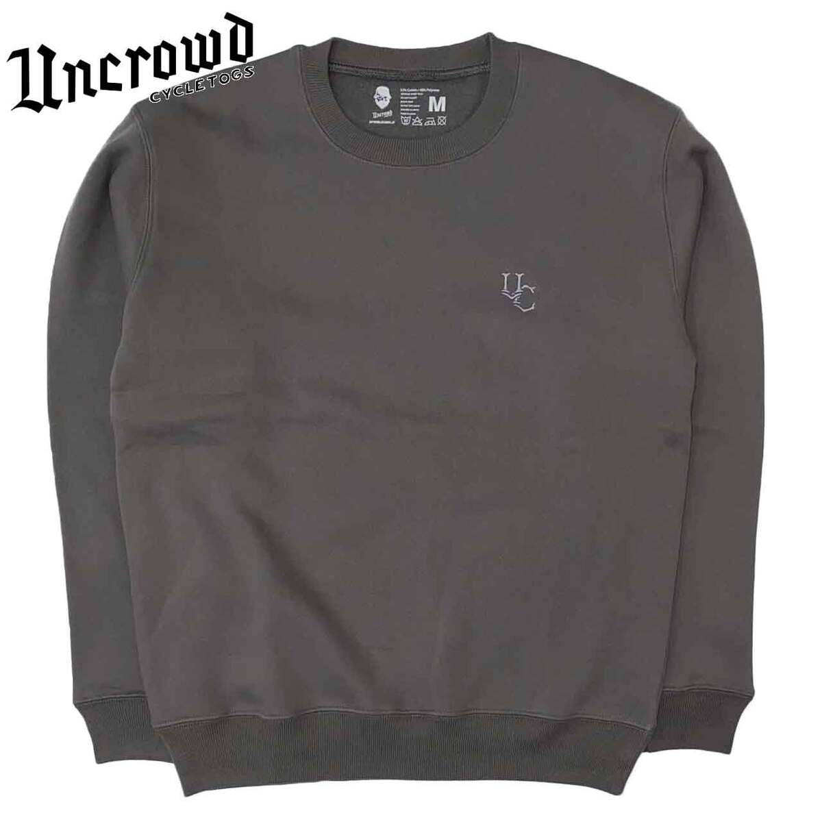 UNCROWD 󥯥饦 SWEAT SHIRT åȥ 2204 GRAY 졼