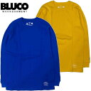 BLUCO ブルコ 2PAC THERMAL SHIRT 2パック サーマルシャツ 0214 D-pack（BLUE YELLOW）