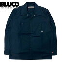 BLUCO uR STANDARD WORK SHIRTS L\S X^_[h [NVc OX[u  0109 NAVY lCr[