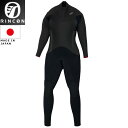 RINCON リンコン LCZ 冬用ウェットスーツ ロングチェストジップ 3/4/5mm 2024FW セミドライ LCZ
