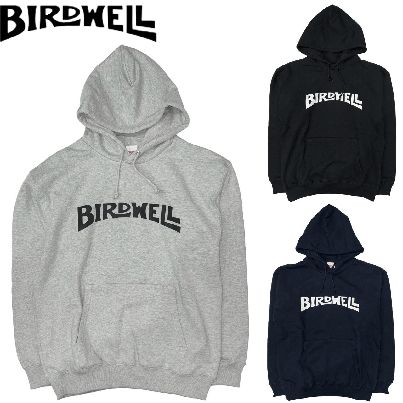 Rakuten - BIRD WELL バードウェル WORDMARK HOODIE パーカー フーディー BW-HD-225-JP