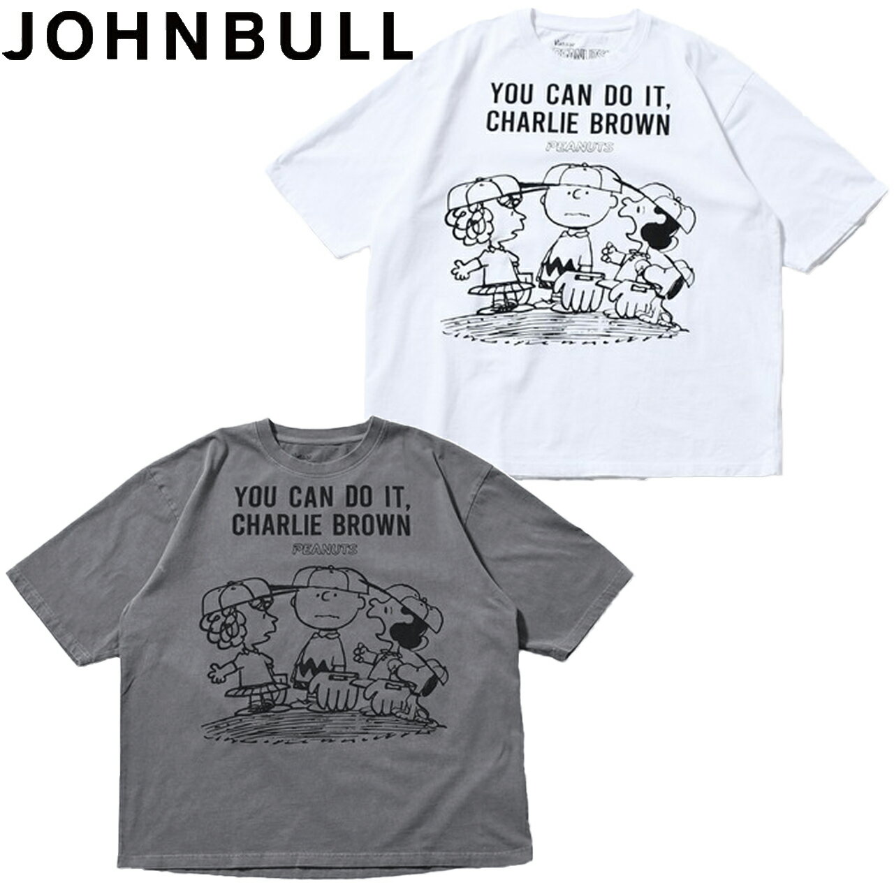 Rakuten - JOHNBULL ジョンブル PEANUTS YOU CAN DO IT Tシャツ JT261C03