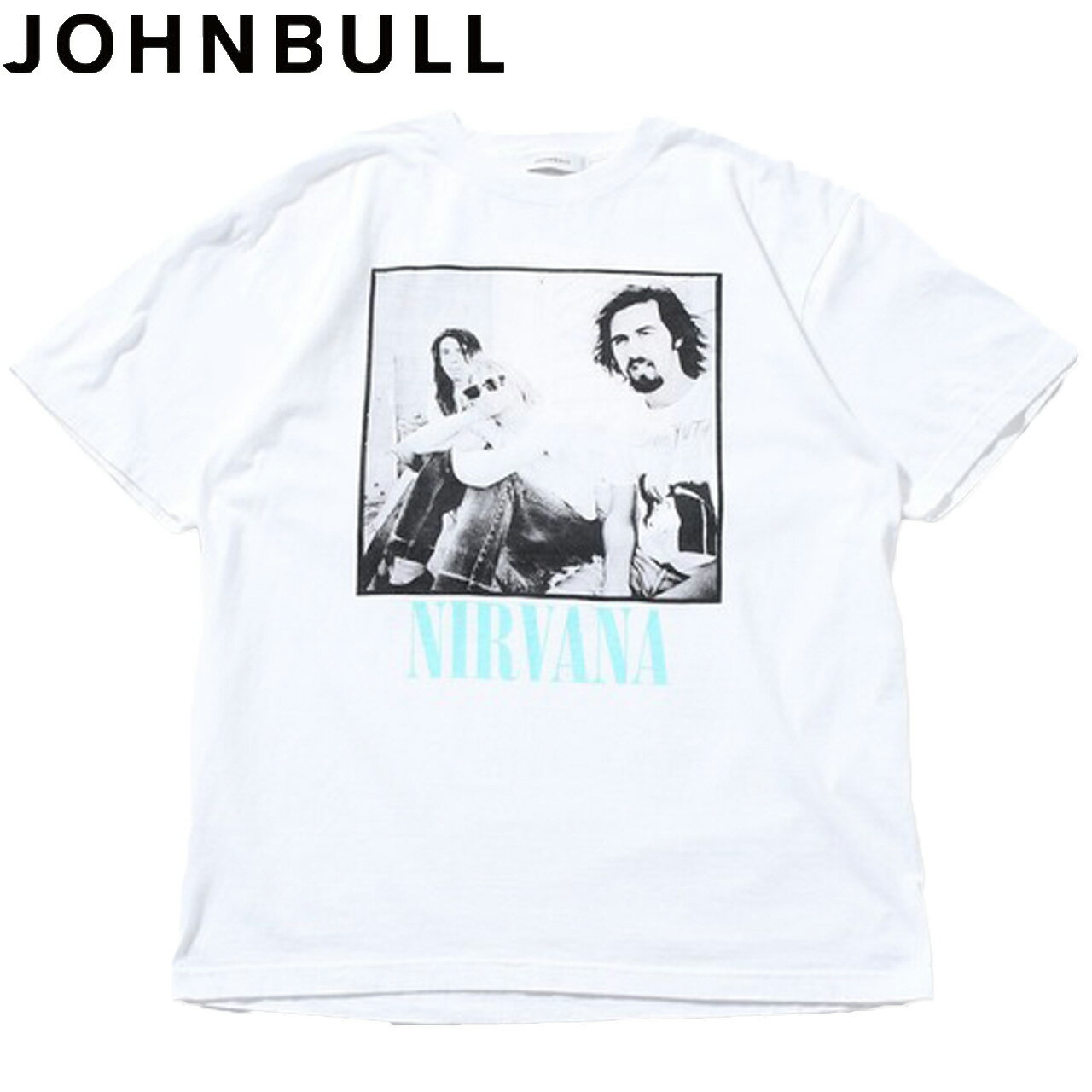 JOHNBULL ジョンブル アーティストTシャツ NIRVANA PHOTO ニルバーナ Tシャツ JT261C05