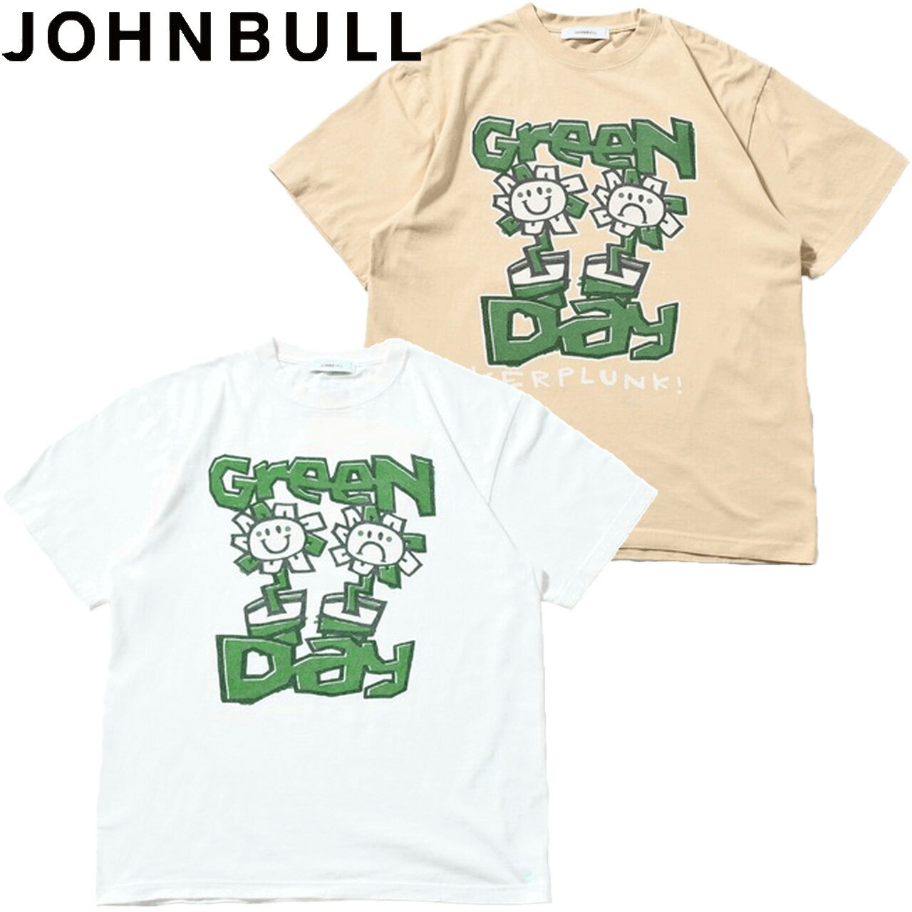 JOHNBULL ジョンブル アーティストTシャツ GREEN DAY KERPLUNK! グリーンデイ Tシャツ JT261C09