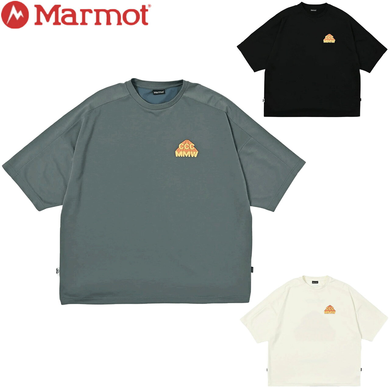 Rakuten - Marmot x CITY COUNTRY CITY マーモット MMWCCC Feel up T-shirt_CCCMMW フィールアップ Tシャツ MTSS26MST304CC