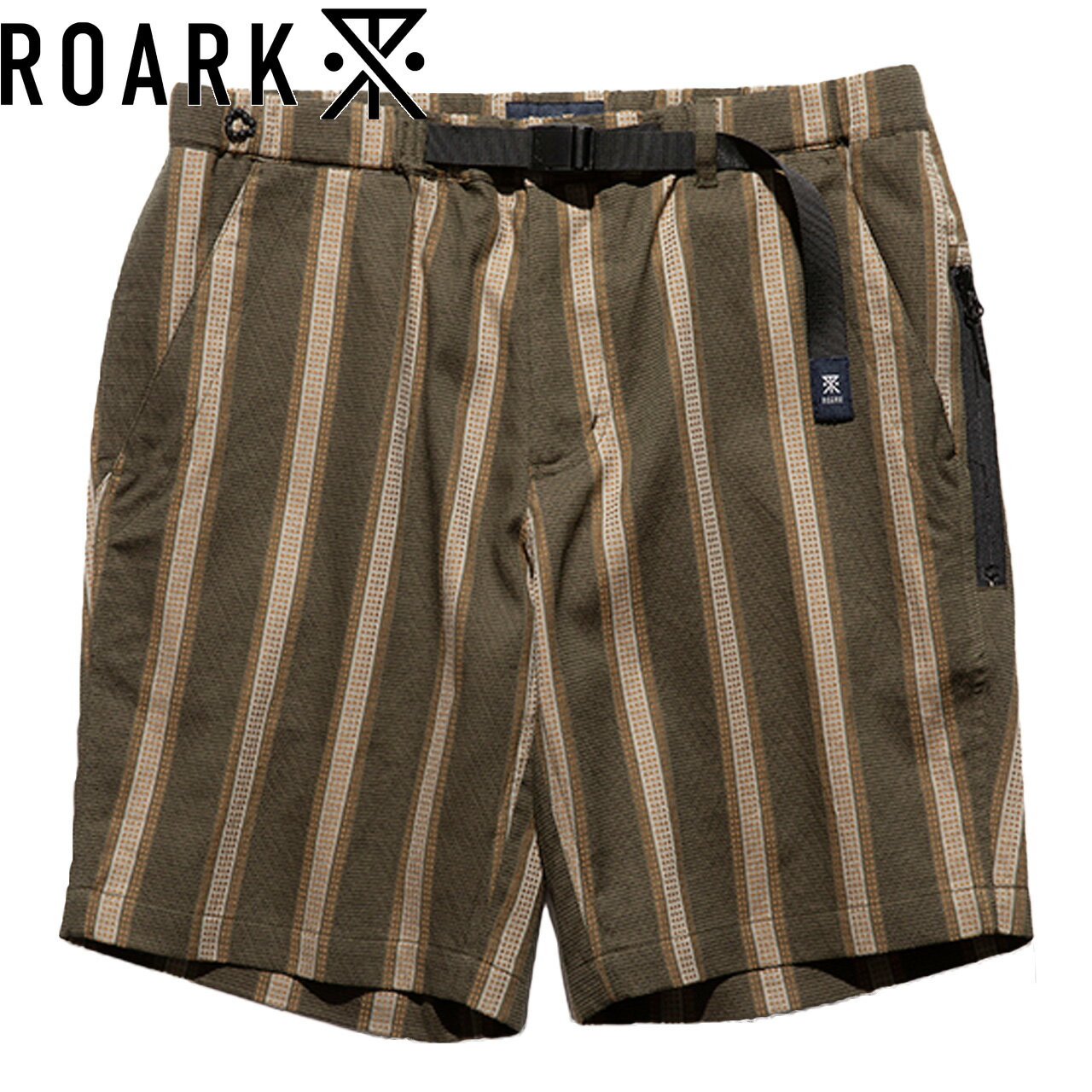 Rakuten - ROARK ロアーク TRAVEL SHORTS JACQUARD トラベル ショーツ 短パン ジャカード RSJ1123-ARM