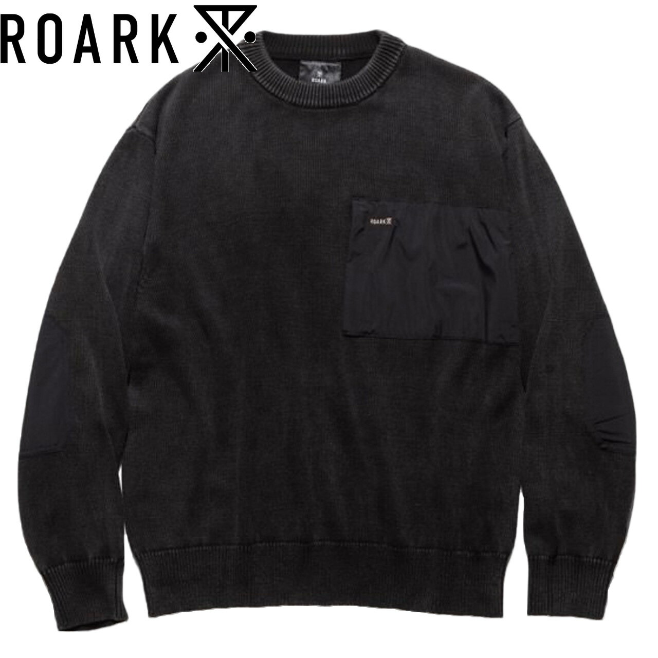 Rakuten - ROARK ロアーク SCOUT SWEATER 2.0 スカウト セーター BLACK RKJ1150-BLK