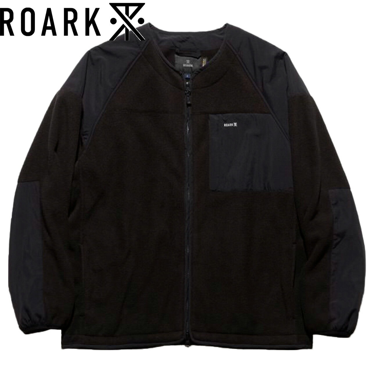 Rakuten - ROARK ロアーク GEN3 FLEECE N/C JACKET 2.0 フリース BLACK RJJ1161-BLK