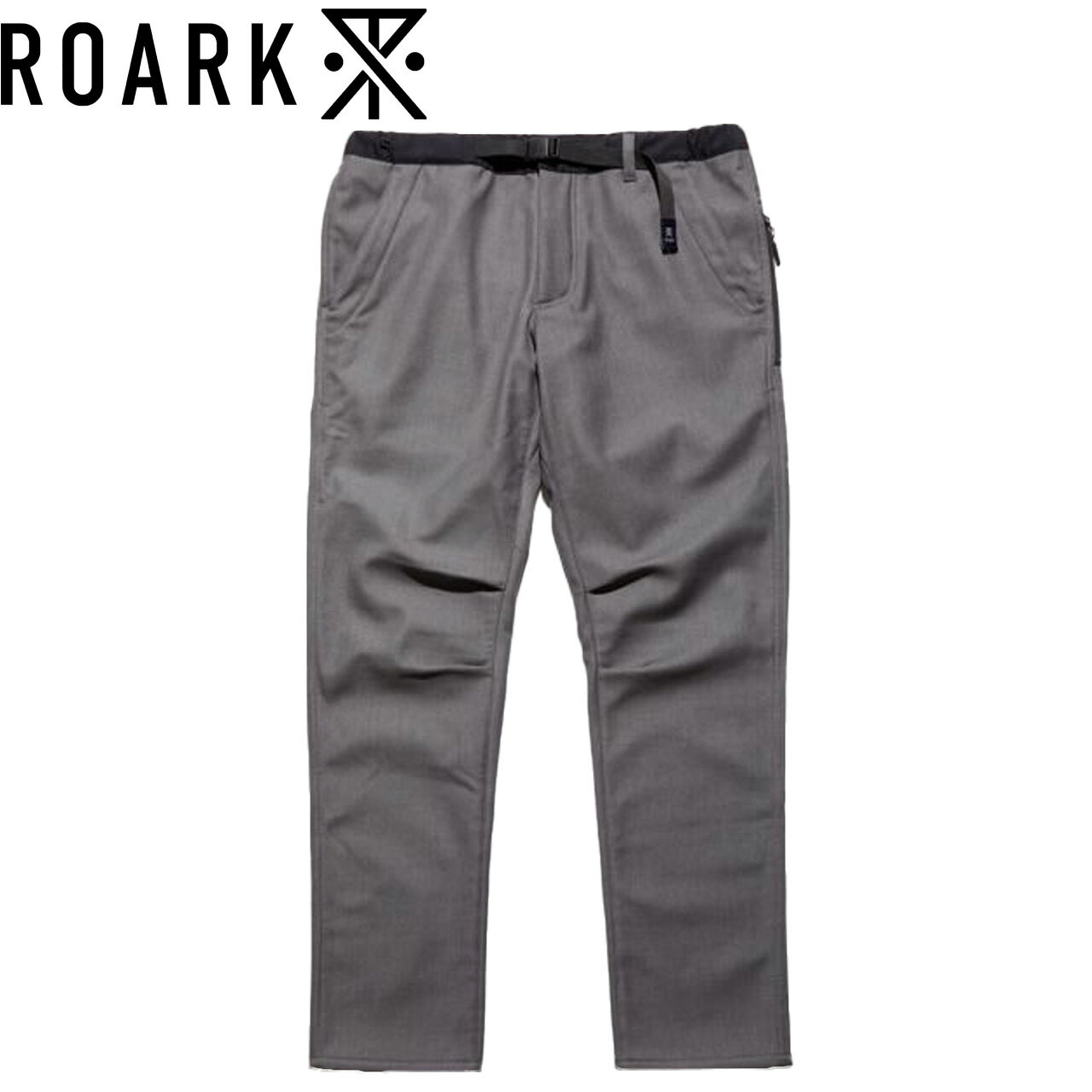 Rakuten - ROARK ロアーク TRAVELPANT RAYON SAUGE w/FLEECE - NARROW トラベル パンツ フリース GREY RPJ1070-GRY