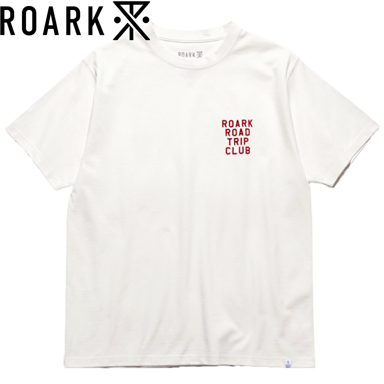樂天商城 - ROARK ロアーク “ROAD TRIP CLUB” FINE TECH DRY TEE 半袖Tシャツ RTJF1220-WHT
