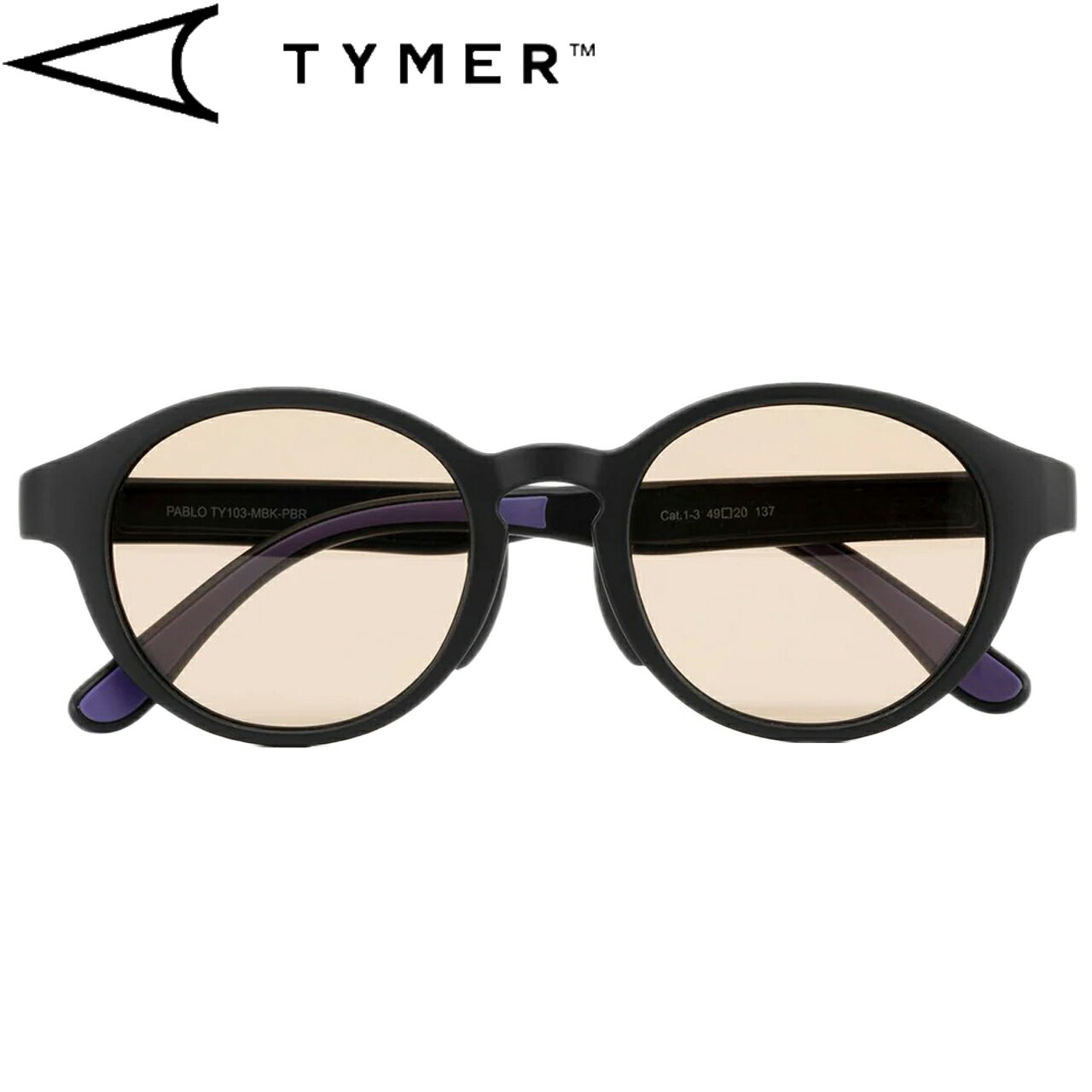 Rakuten - TYMER タイマー PABLO パブロ サングラス マットブラックフレーム 調光ブラウンレンズ TY103-MBK-PBR