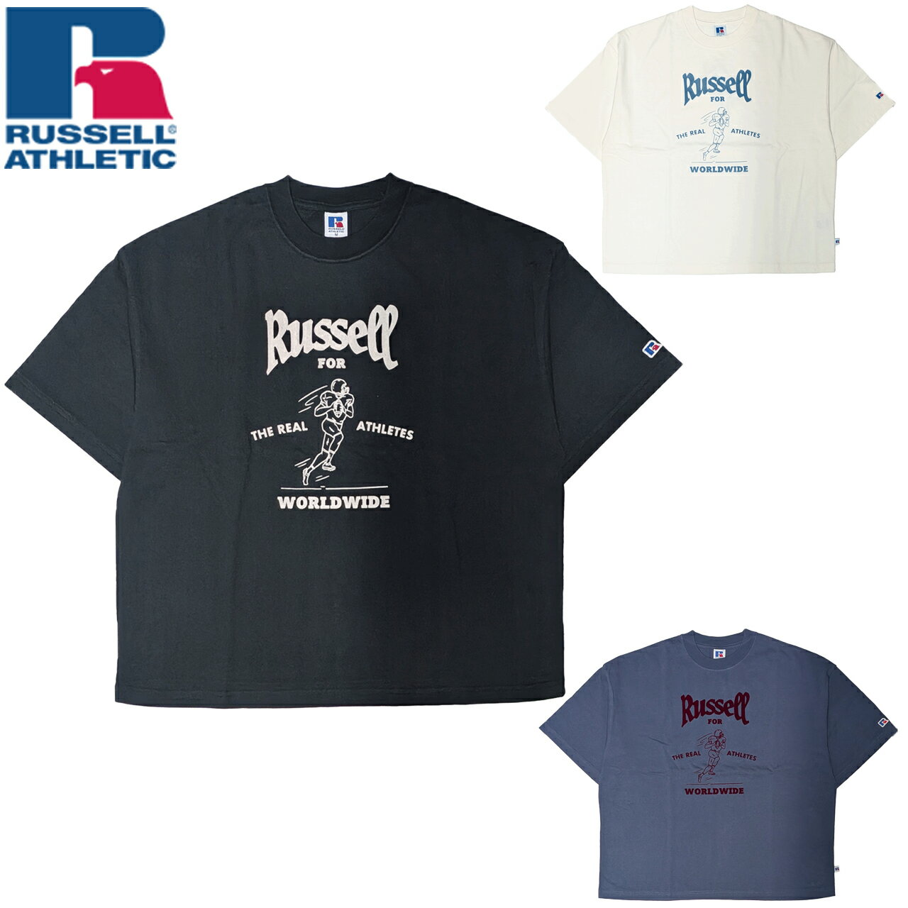 樂天商城 - RUSSELL ATHLETIC ラッセルアスレティック Athletic Jersey Player Print T Tシャツ 101261-044