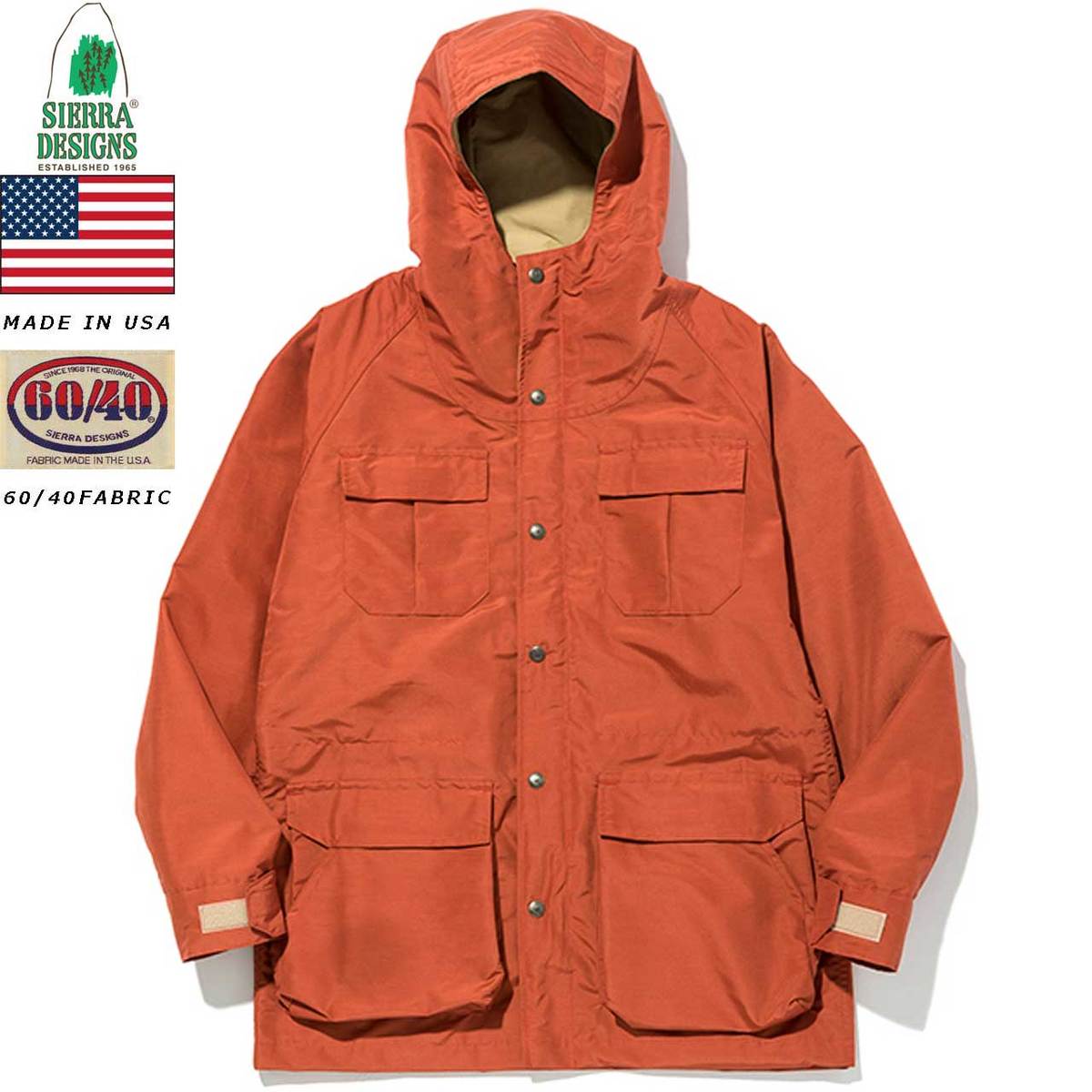 楽天リブラセレクトストアシェラデザインズ SIERRA DESIGNS MOUNTAIN PARKA マウンテン・パーカー made in USA 7910 RustVtan