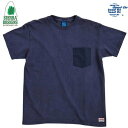 グッドオン×シェラデザインズ Tシャツ 64クロス Good On x SIERRA DESIGNS 60/40 POCKET TEE 1509 Navy/Midnight