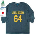 Good On × SIERRA DESIGNS グッドオン×シエラデザイン コラボTシャツ 80's FOOTBALL TEE Slate/Yellow made in Japan 1523