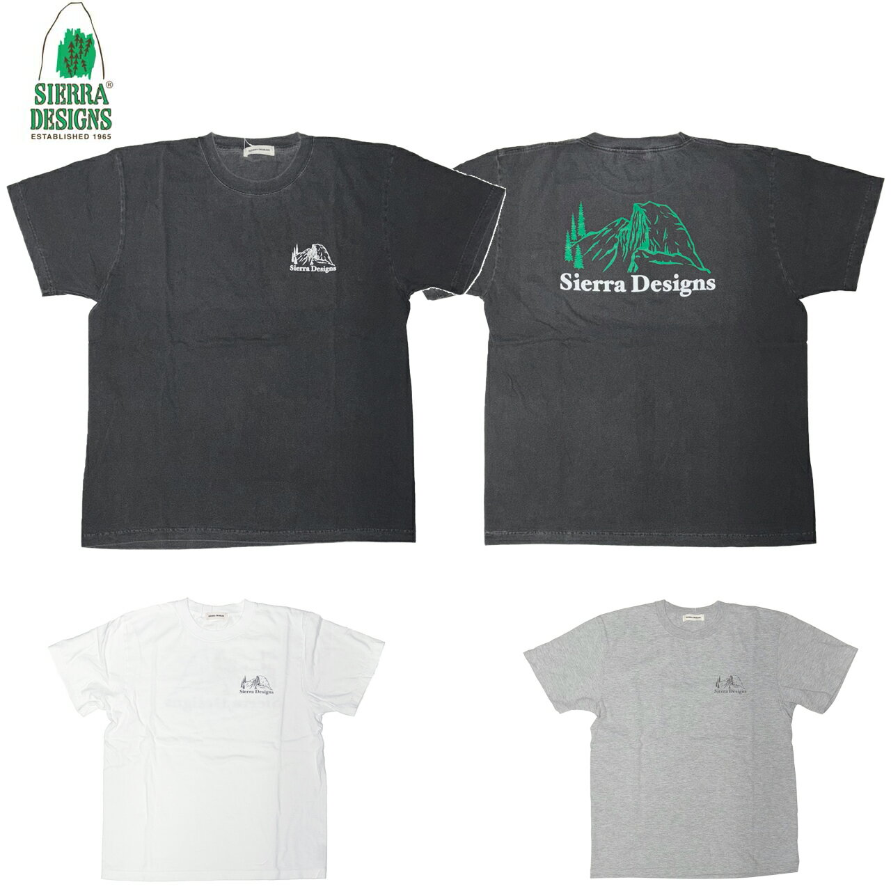 SIERRA DESIGNS シェラデザインズ HALF DOME GRAPHIC TEE 半袖Tシャツ 921802