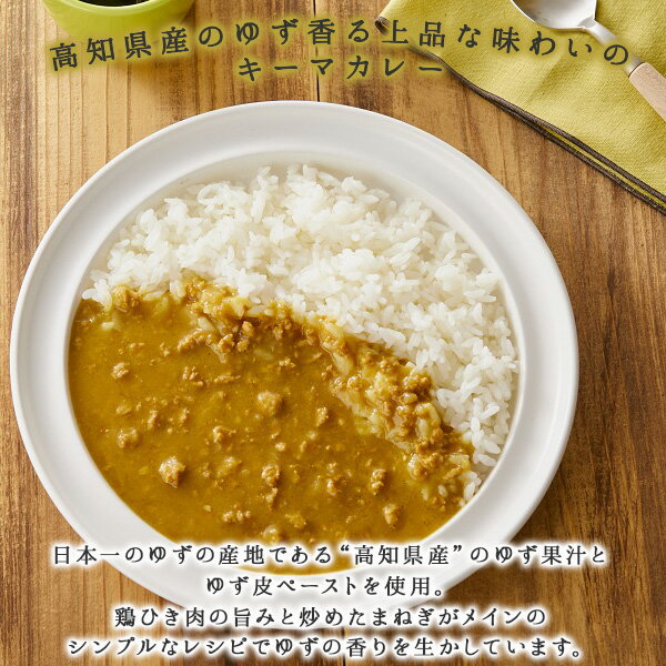 【メール便対応】ゆずキーマカレー 小辛 ごちそ...の紹介画像2