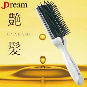 【最大400円OFFクーポン】ドリーム 美容師さんの艶髪ブラシ 静電気除去タイプ