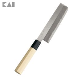 貝印関孫六金寿本鋼和包丁薄刃165...