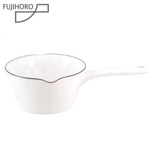 富士ホーロー　ミルクパン　14cm　0.8L　N-14M