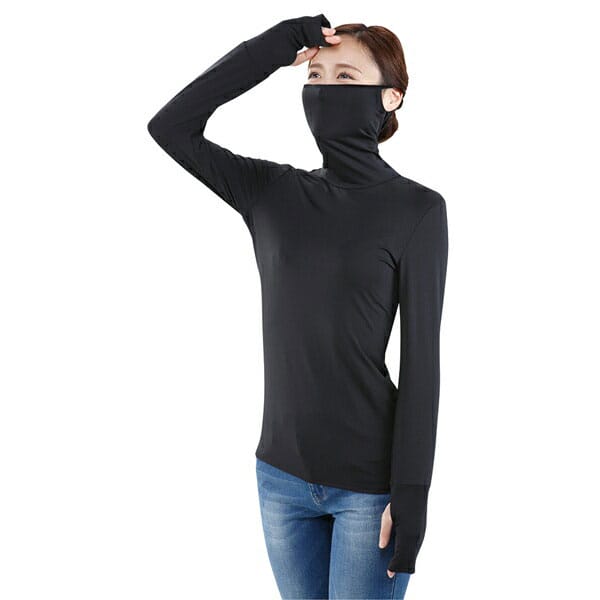 プランドゥ　主婦のお悩み解決　ストレッチUV　ロングTシャツ　サラリ