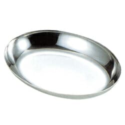 工房アイザワ　ながしこもの　ステンレス小皿　大　70440