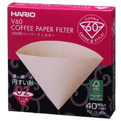 HARIOϥꥪV60ѥڡѡե륿02M40硡VCF-02-40M14ѡ