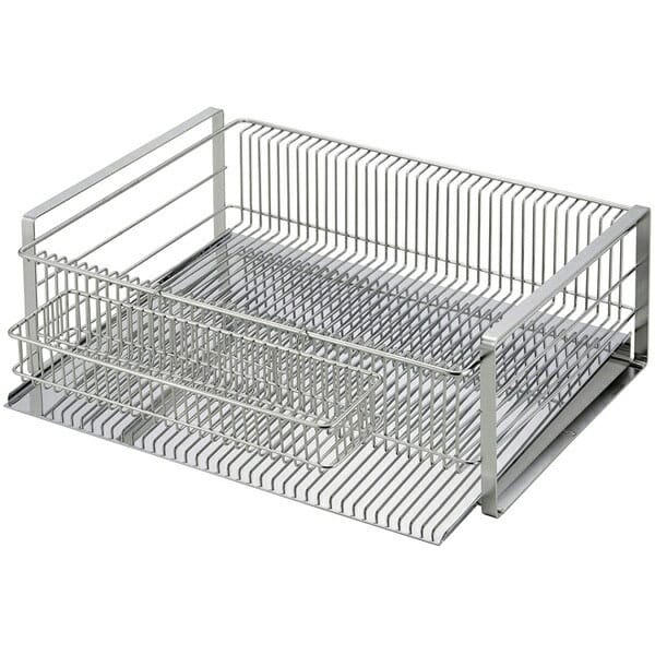 下村企販　水切りラック縦置き　箸置き付　ワイド　35730