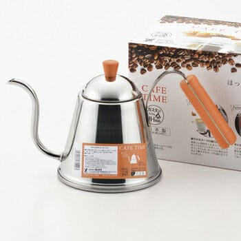 ヨシカワ　カフェタイム　木柄ドリップポット　SH7090