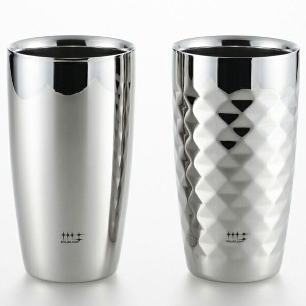 ヨシカワ　磨き屋シンジケート　2重ビアタンブラー&ダイヤモンドカットセット　YJ1670