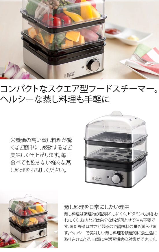 Russell Hobbs　ラッセルホブス　ミニスチーマー　7910JP