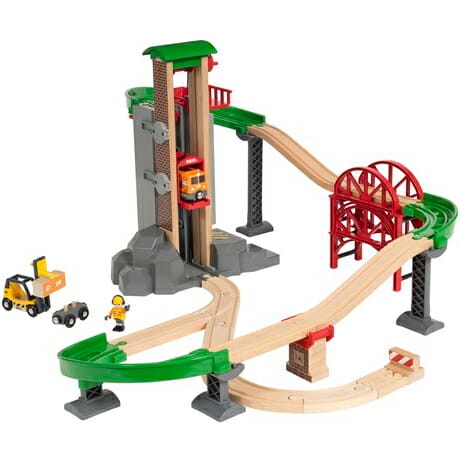 【最大400円OFFクーポン対象】BRIO ブリオ レールウェイ BRIO WORLD ウェアハウスレールセット 33887